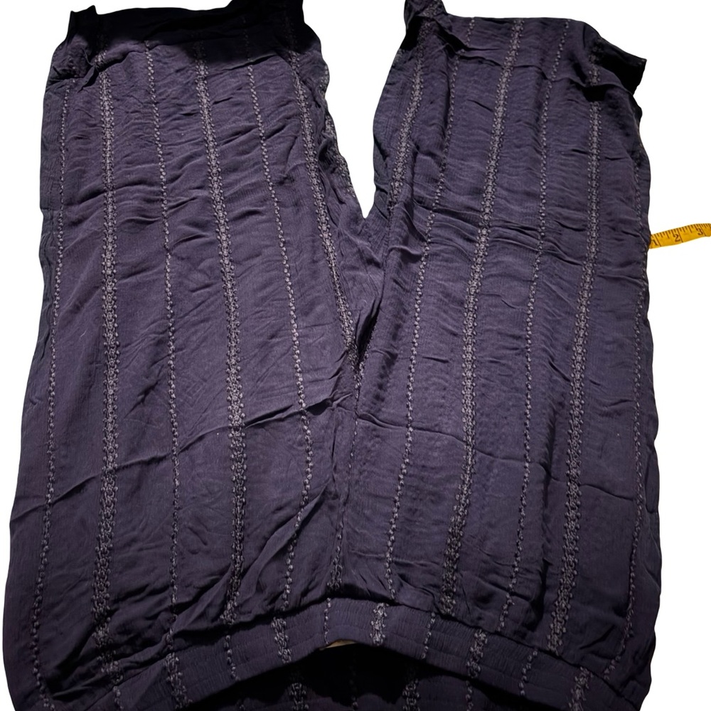 John Mark Navy Textured Garment